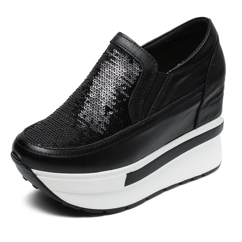 Wedge Heeled Sneaker - Women's Sneakers Bling Bling Wedge Heel