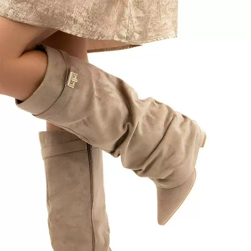 High Knee Heel Boots - 2026 New Women's Knee High Boots