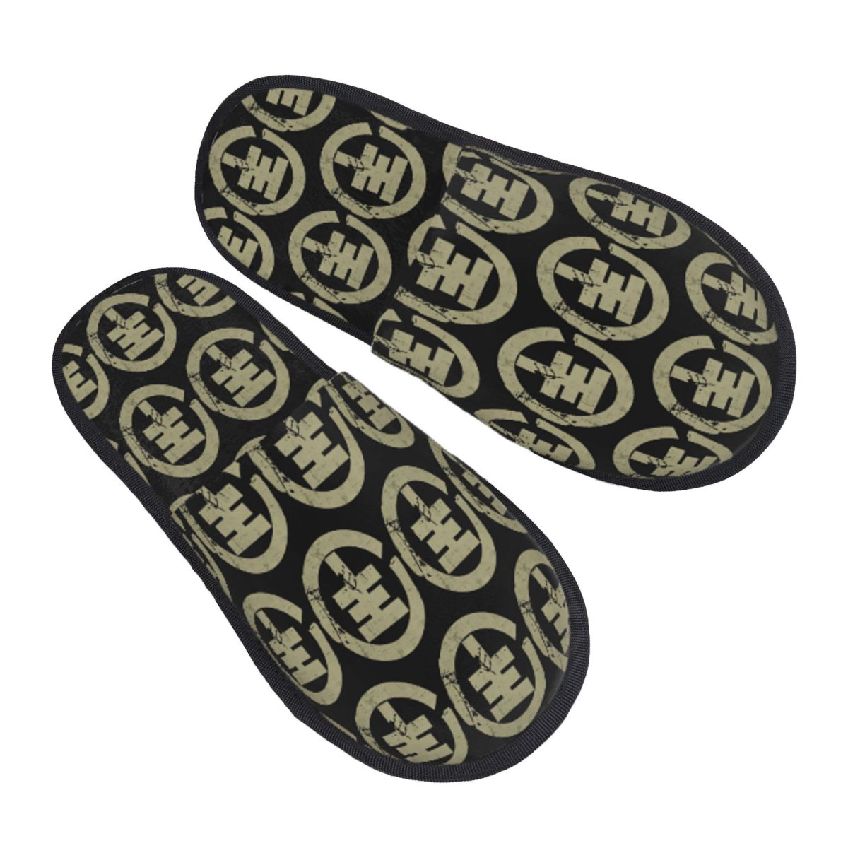Women Shoes Logo - Custom Tokio Hotel Logo Slippers Memory