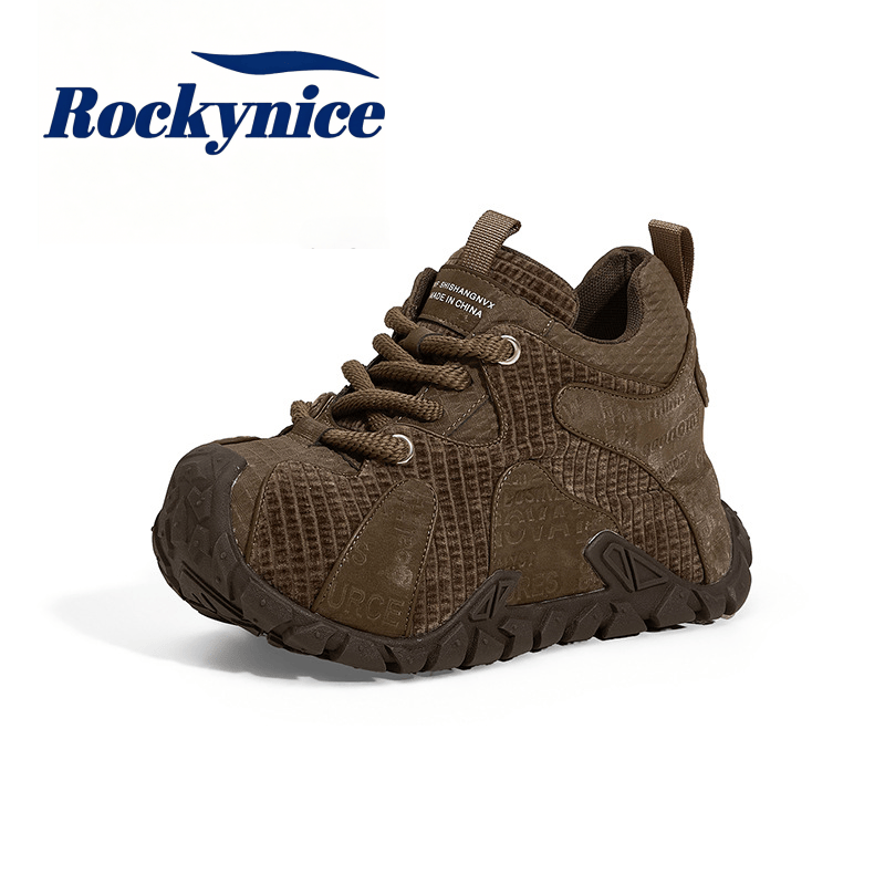 Wedge Heeled Sneaker - New 2026 Autumn Breathable Genuine Leather