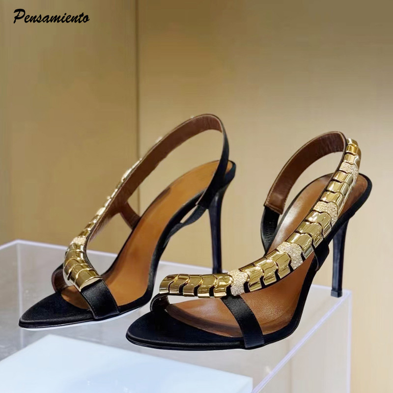 Luxury Rhinestones Sequined Sa - Gladiator Sandal Women 评论和价格