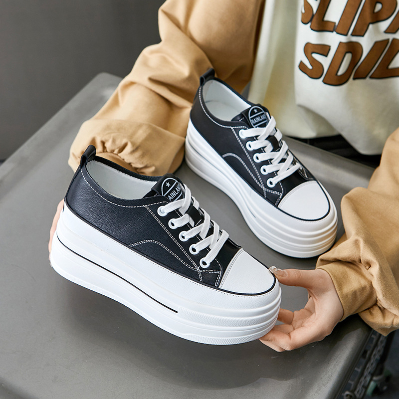 New 8cm Sneakers with Platform - Wedge Heeled Sneaker 评论和价格