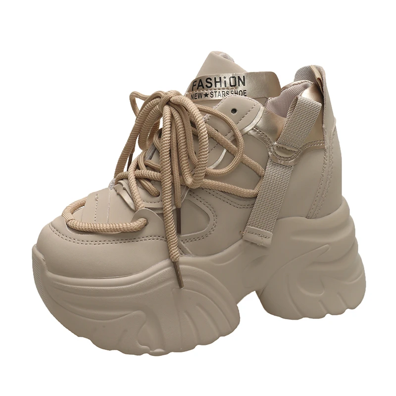 High Platform Chunky Shoes Bre - Wedge Heeled Sneaker 评论和价格