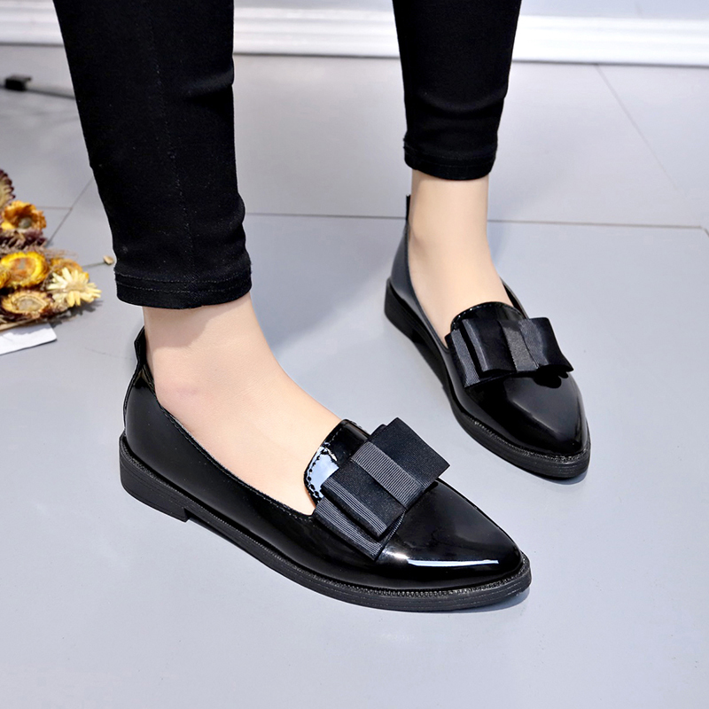 Black/ Wine Red Patent Leather - Women Shoes Formal 评论和价格