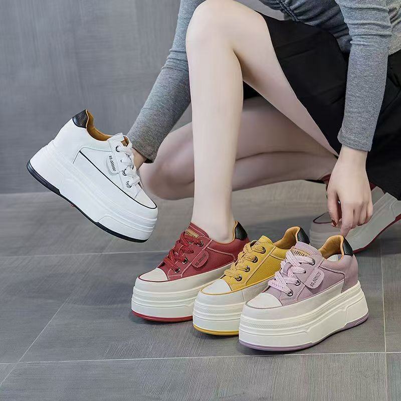 9 Cm High Top Women Wedge Snea - Wedge Heeled Sneaker 评论和价格