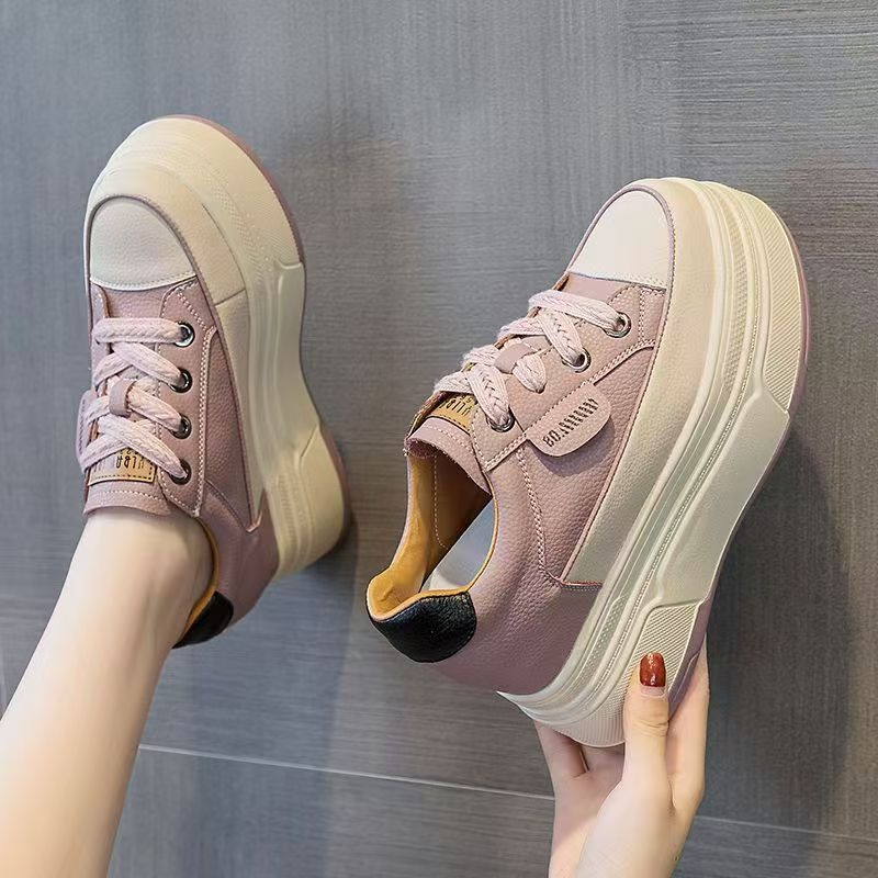 9 Cm High Top Women Wedge Snea - Wedge Heeled Sneaker 评论和价格