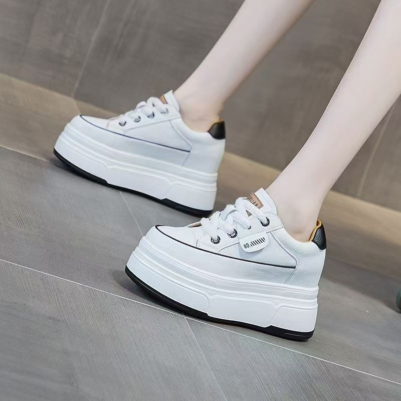 9 Cm High Top Women Wedge Snea - Wedge Heeled Sneaker 评论和价格