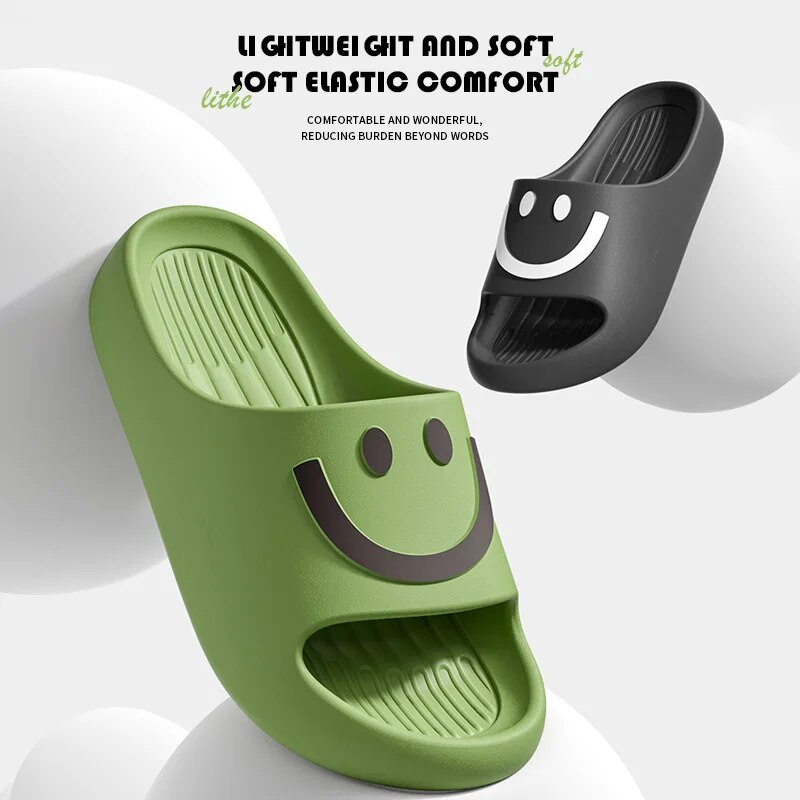 Smiley Face Cloud Slippers Wom - Women Shoes Sandals 评论和价格