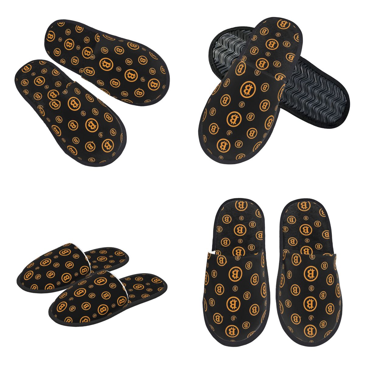Custom Bitcoin Logo Pattern Sl - Women Shoes Logo 评论和价格
