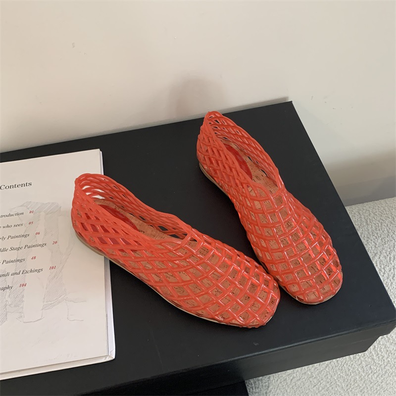 2025 Women's New Flat Sandals  - Jelly Sandal Women 评论和价格