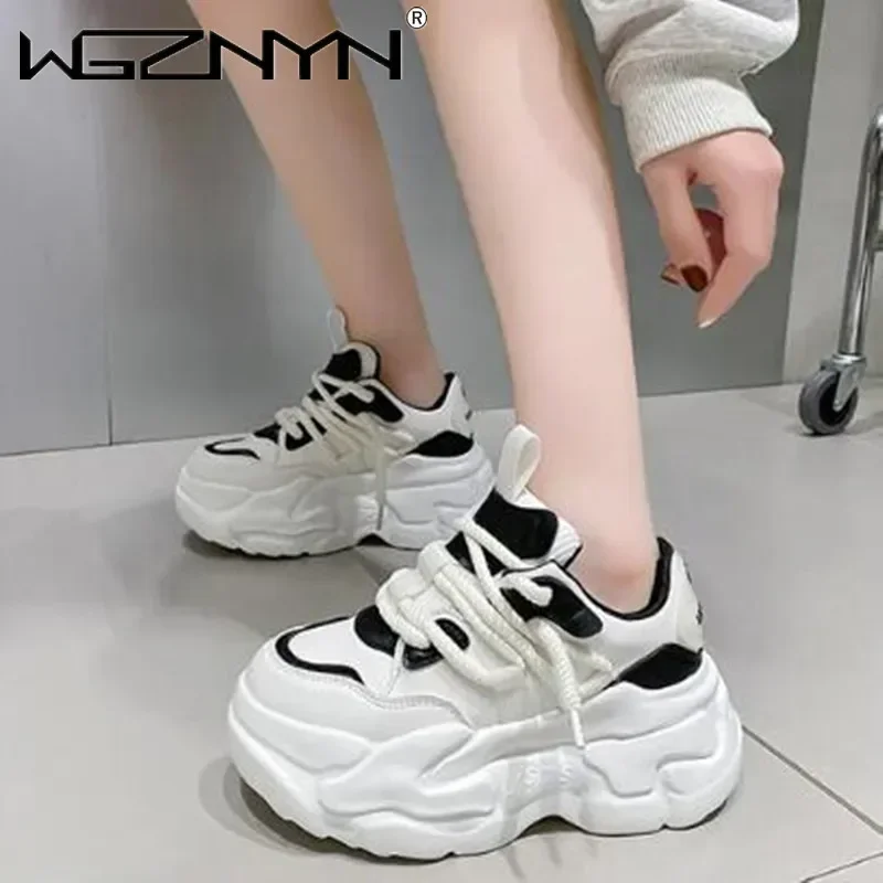 NEW 2025 Women High Platform C - Wedge Heeled Sneaker 评论和价格