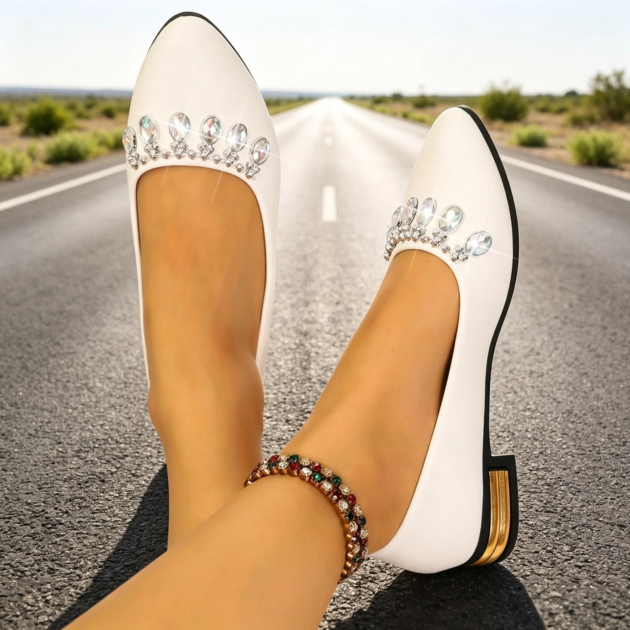 Women Flats Pointed Toe Ballet - Women'S Shoes Popular 评论和价格