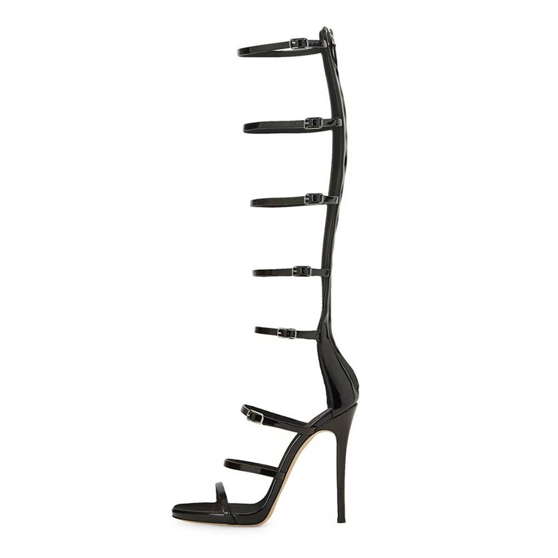 Summer Women's Cool Boots New  - High Knee Heel Boots 评论和价格