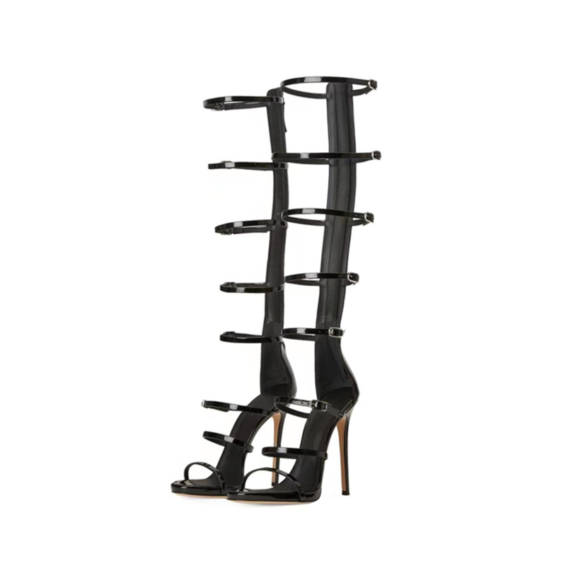 Summer Women's Cool Boots New  - High Knee Heel Boots 评论和价格