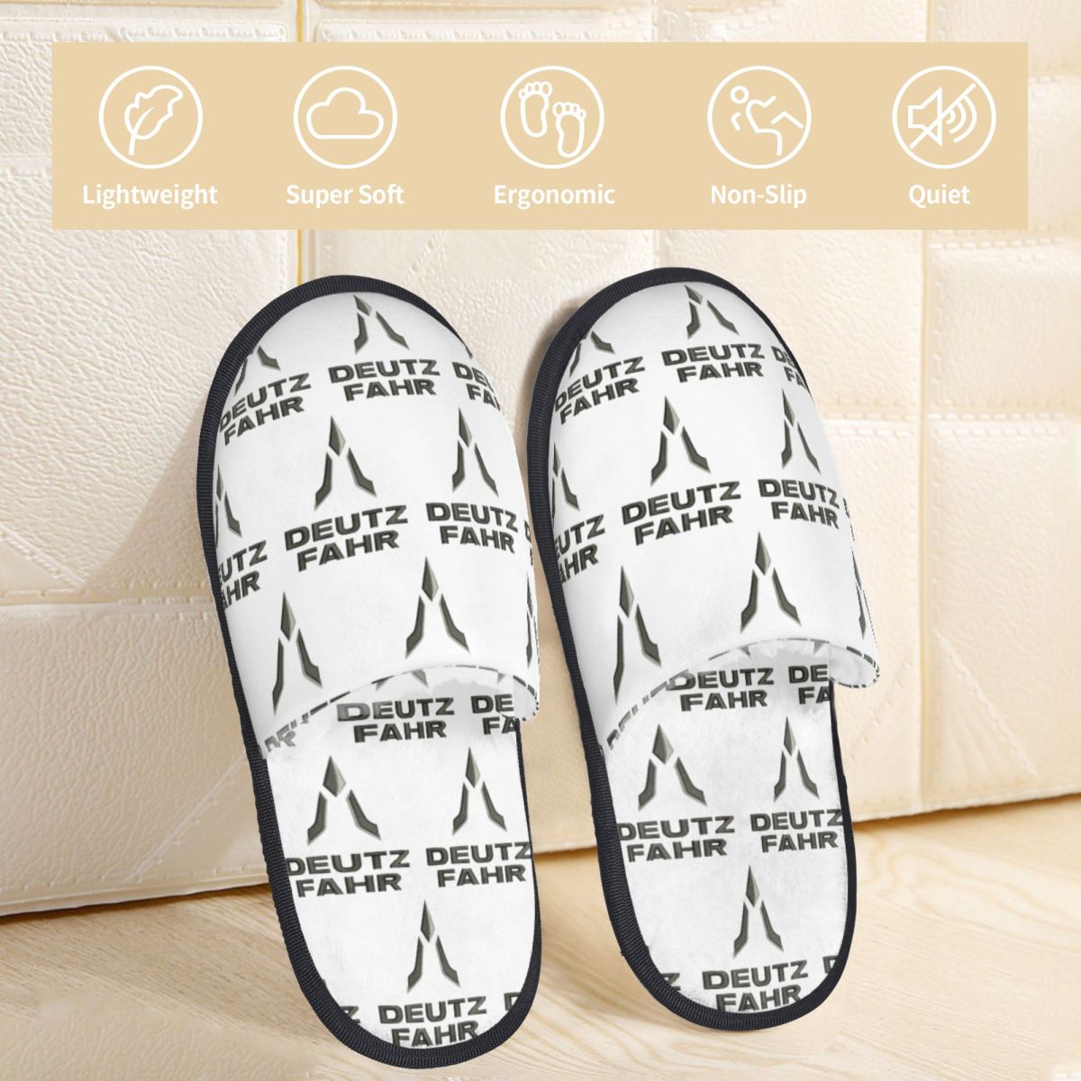 Custom Deutz Fahr Logo Slipper - Women Shoes Logo 评论和价格