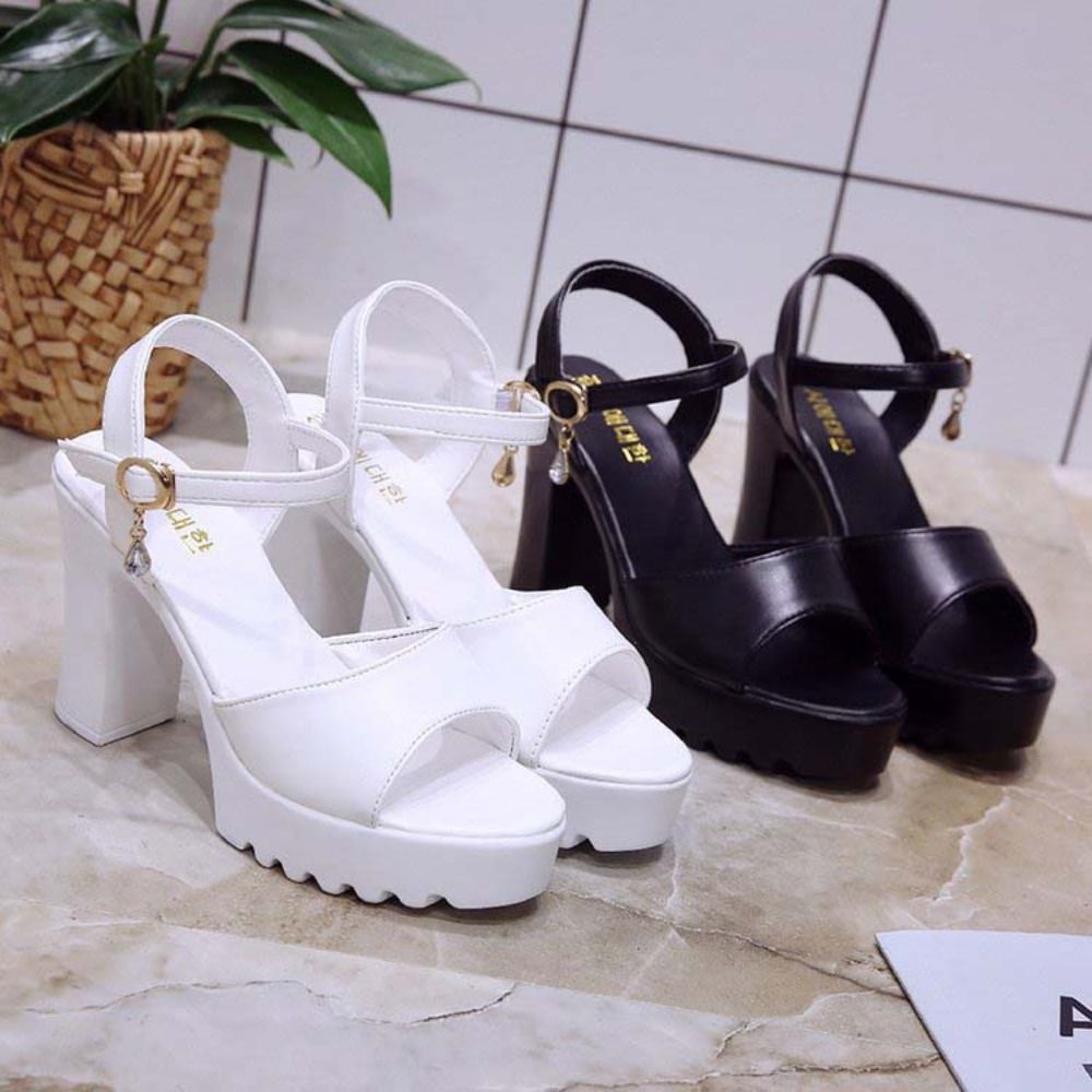 Fashion Fish Mouth High Heel S - Jelly Sandal Women 评论和价格