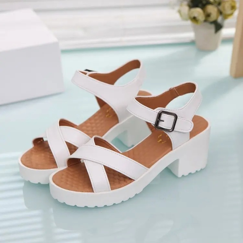 Women Large Size Ankle Buckle  - Gladiator Sandal Women 评论和价格