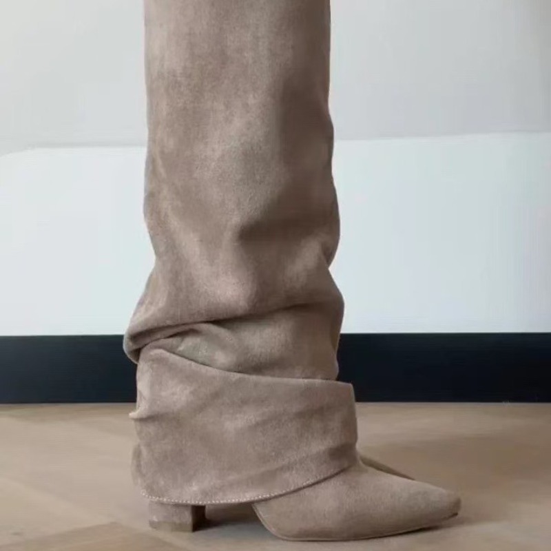 2026 New Women's Knee High Boo - High Knee Heel Boots 评论和价格