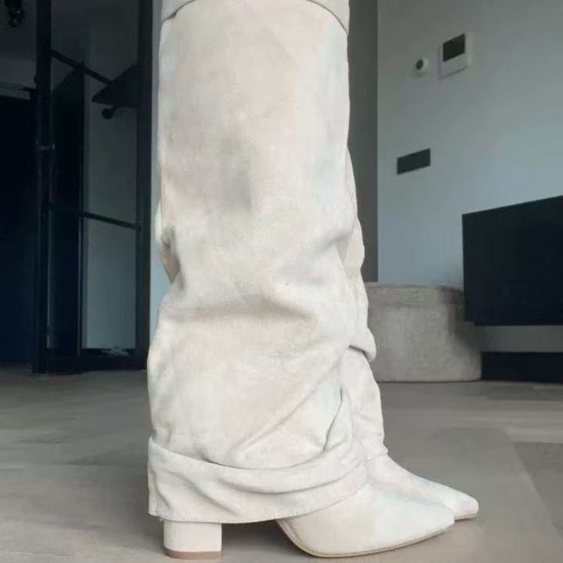 2026 New Women's Knee High Boo - High Knee Heel Boots 评论和价格
