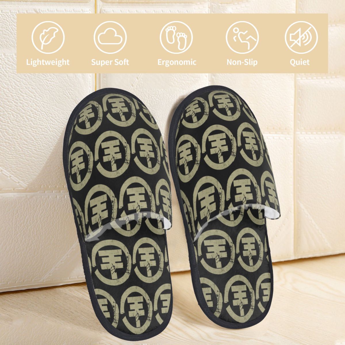 Custom Tokio Hotel Logo Slippe - Women Shoes Logo 评论和价格