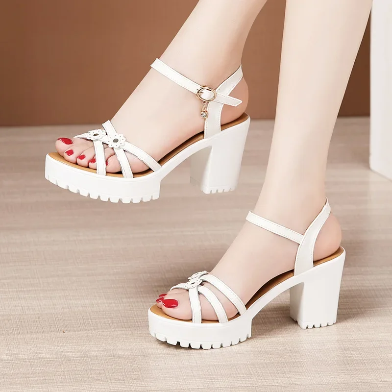 8cm Small Size 32-43 Elegant F - Women Shoes Formal 评论和价格