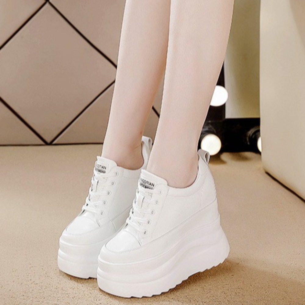 Casual Sneakers Women's Spring - Wedge Heeled Sneaker 评论和价格