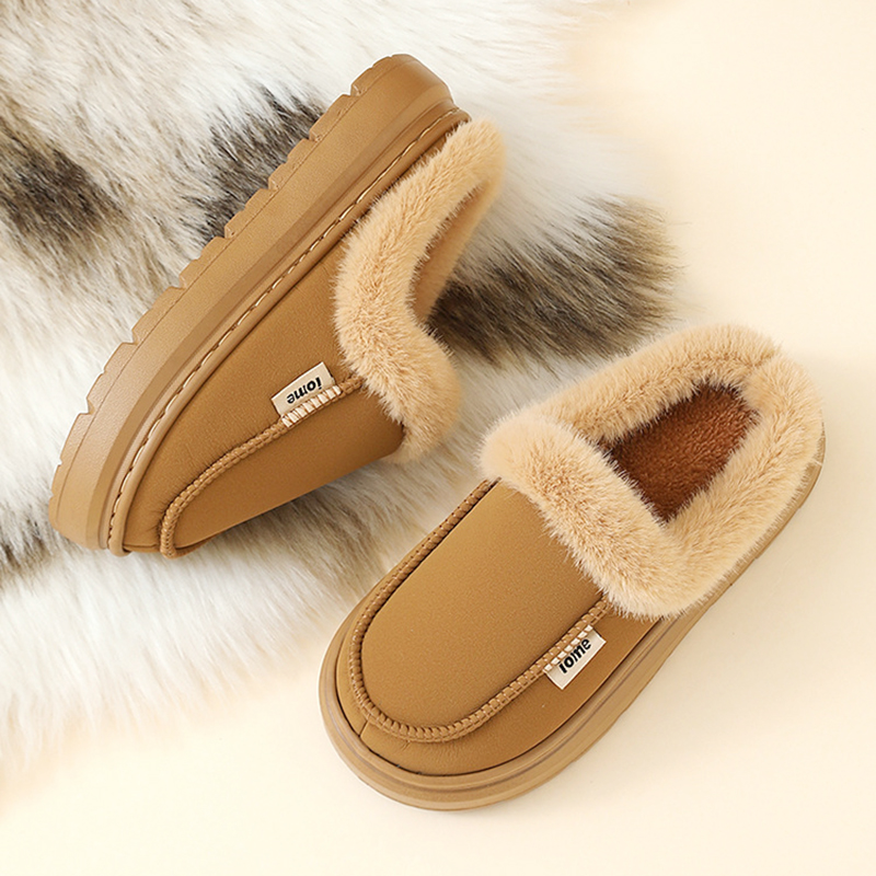 PU Thick Platform Slippers Wom - Women Shoes Waterproof 评论和价格